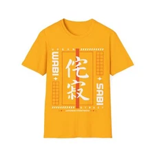 Edgy Japanese  Wabi Sabi T-Shirt  Urban Fashion Tee  Zen-Inspired Graphic Shirt 