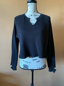cropped thermal long sleeve