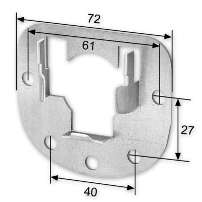Kit Accessori Rademacher 4057 Per Motore Tubolare 60 Mm | Rullo Ottagonale, Cuscinetti E Molle