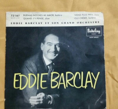 Eddy Barclay / Gute Nacht meine Liebe / Ep 45 Touren