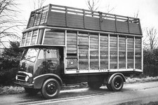 CV128 - K Weldon of Ashes Farm , Wentworth Livestock Lorry - photograph 6" x 4" 