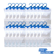 Hanging Wardrobe Dehumidifier Bags Stops Damp Mould Absorb Moisture