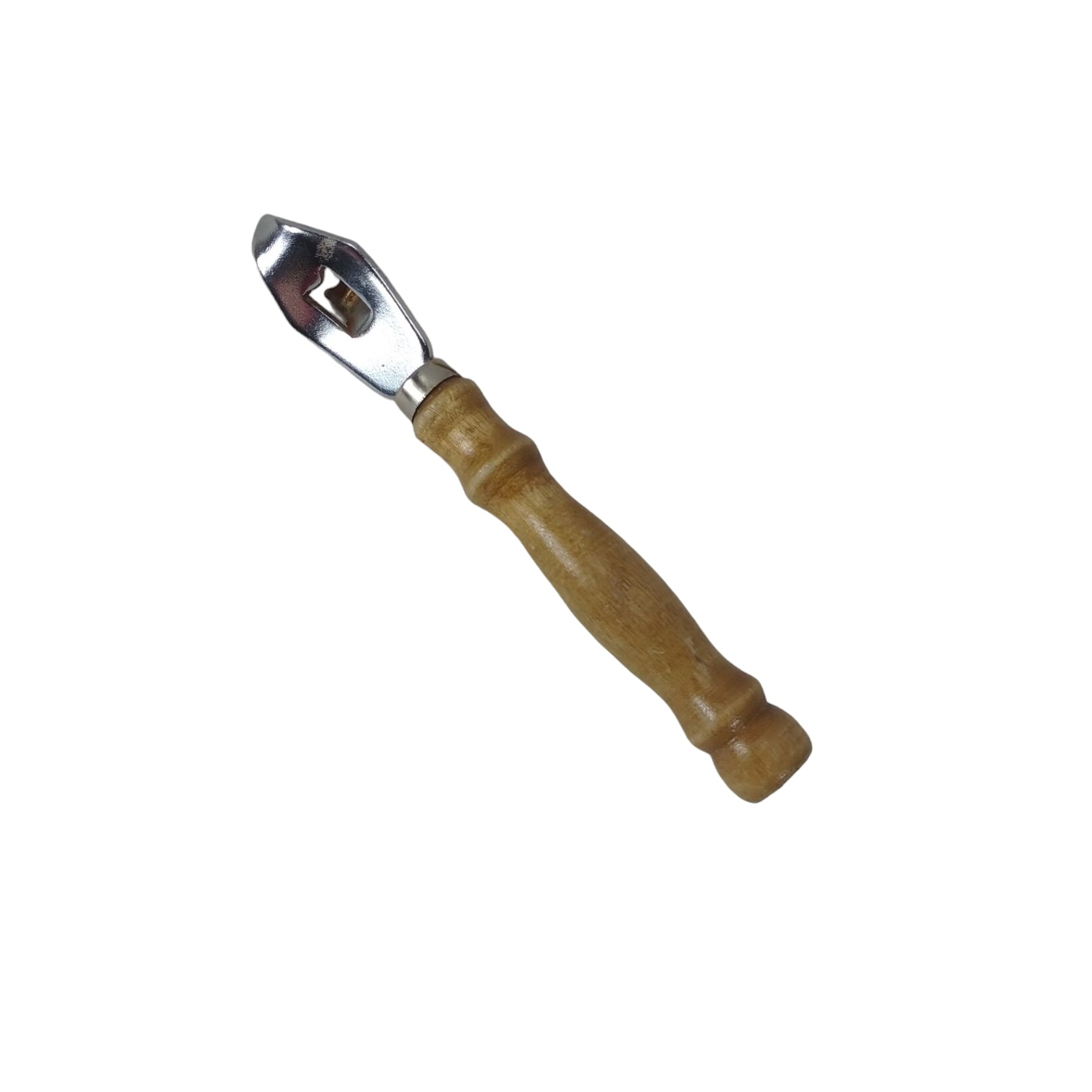 Vintage Can Opener Wood Handle-image