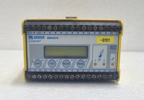 Dispositivo de monitoreo de aislamiento Bender IRDH275-435 B91065100 software D160V1.8