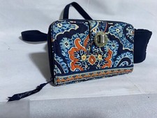 Vera Bradley Marrakesh Pattern Zip-Around, Turn Lock Wallet