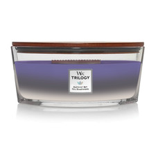 Image of WoodWick Scented Candle Trilogy Ellipse Amethyst Sky