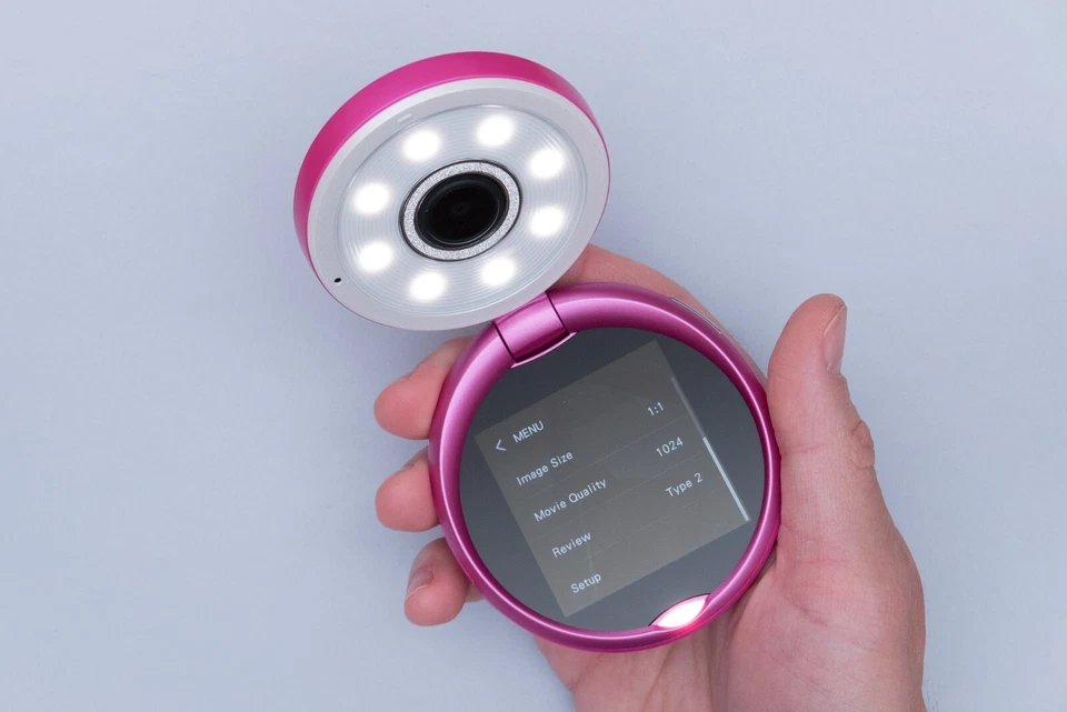 Casio Exilim TR MINI TR-M10 TR-M11 Digital Beauty Camera Pink - Bild 2 von 4