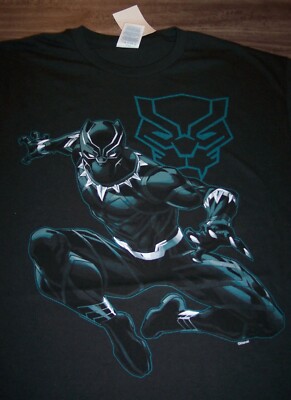 THE BLACK PANTHER Marvel Comics T-Shirt MEDIUM NEW w/ tag