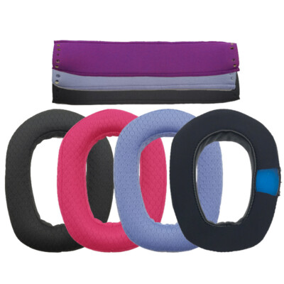 Replacement Ear Pads Earpads Headband Cushion for Logitech G435 Wireless Headset