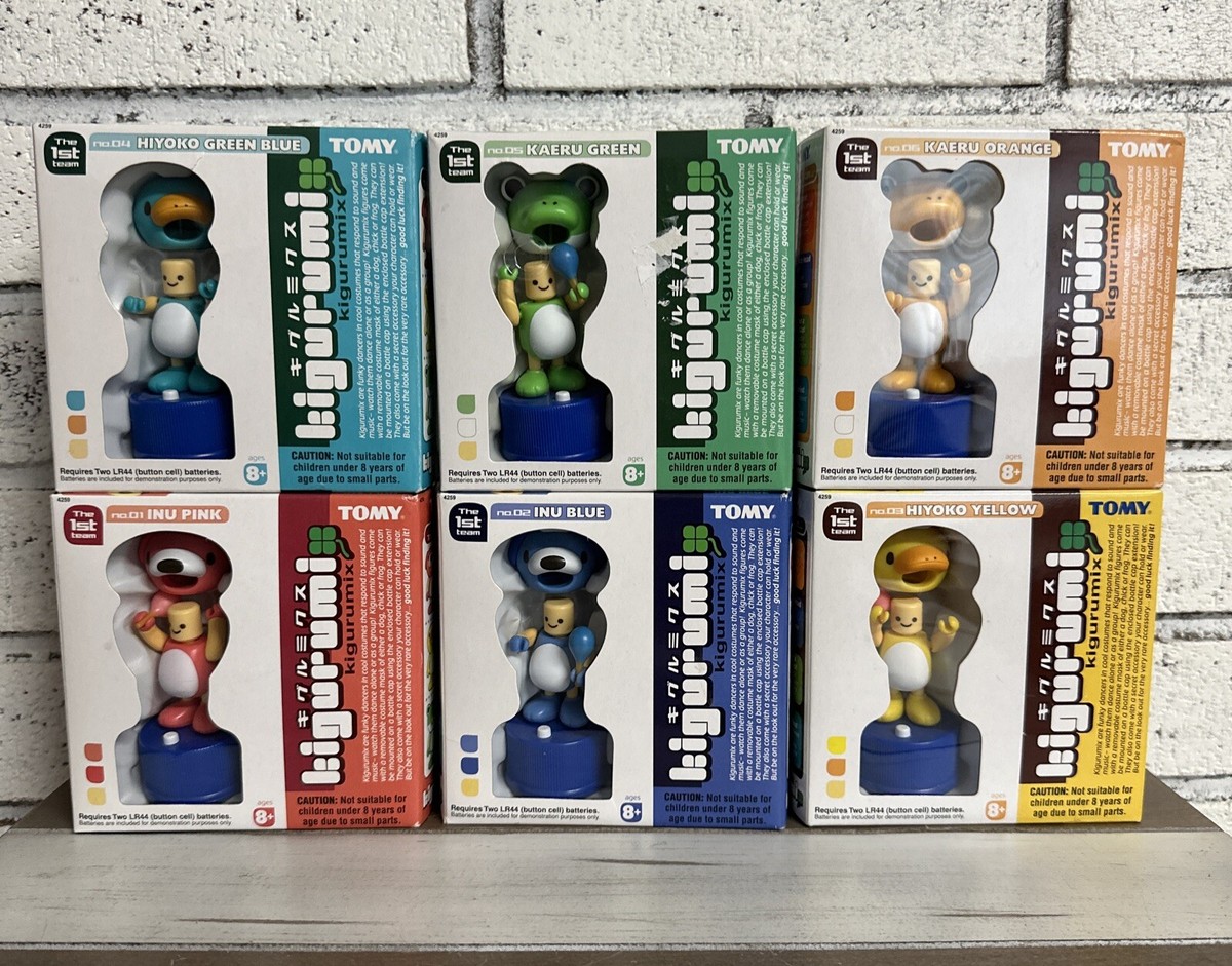 The 1st Team by Tomy Kigurumix Dance Figurine Japan Set Of Six | eBay
