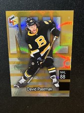 20-21 UD Extended Series Hockey NHL HoloGrFX NHL-6 David Pastrnak