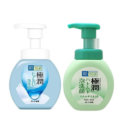 Hada Labo Hyaluronic  Bubble Foaming Cleanser 160ml/ 5.41fl oz (Set of 2)from US