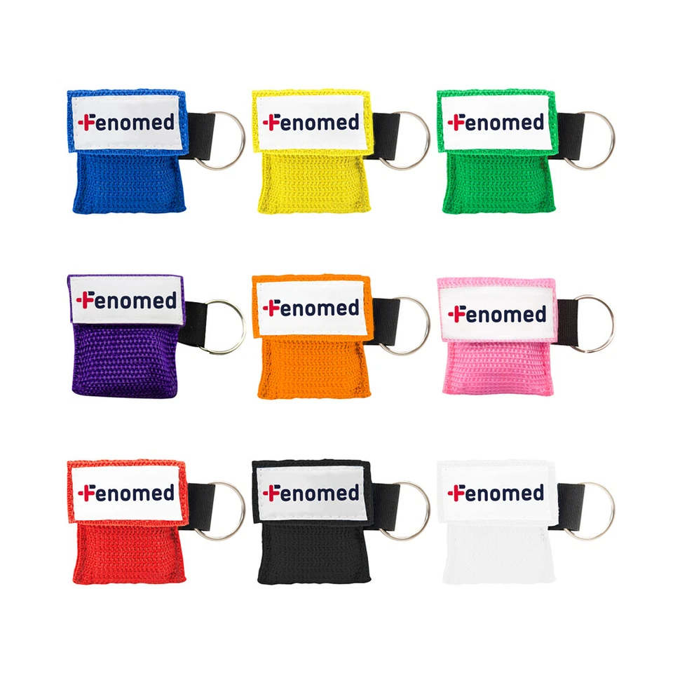 FENOMED AERObag Beatmungstuch Schlüsselanhänger Taschenmaske Beatmungsmaske
