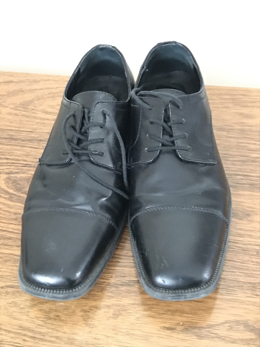 Alfani Adam 42101 Men’s Black Oxford Shoe Size 12M Alfani Adam 42101 Oxfords Cap Toe Mens Size 12 M Light Brown  main image 2