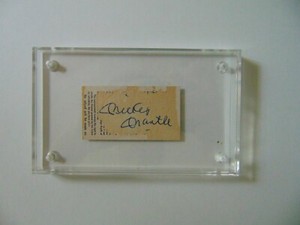 034-New-York-Yankees-034-Mickey-Mantle-amp-Roger-Maris-Signed-Ticket-Stub-Mueller-COA