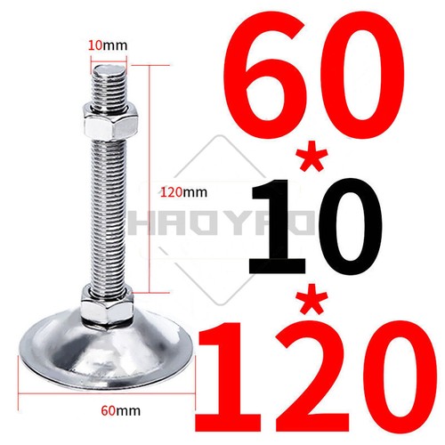Edelstahl Maschinenfuß M10~M20 Schwer Maschinenfüße Stellfüsse Nivellierfüße - Bild 24 von 71