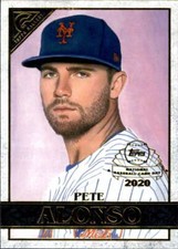 2020 Topps Chrome Gallery Preview #GP-8 Pete Alonso New York Mets