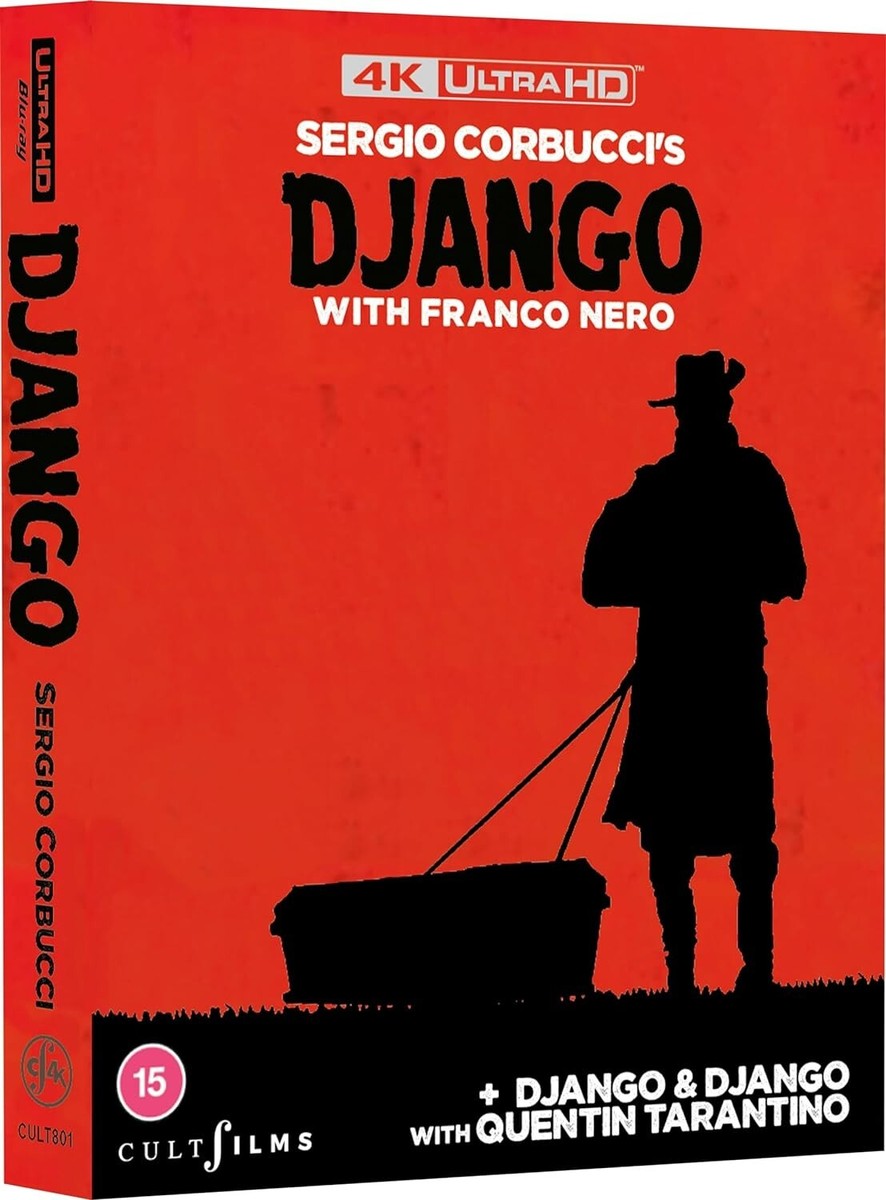 DJANGO (1966) 4K UHD Blu-Ray Limited Numbered Edition NEW