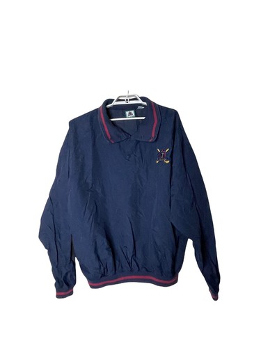 nylon windbreaker pull over jacket | eBay