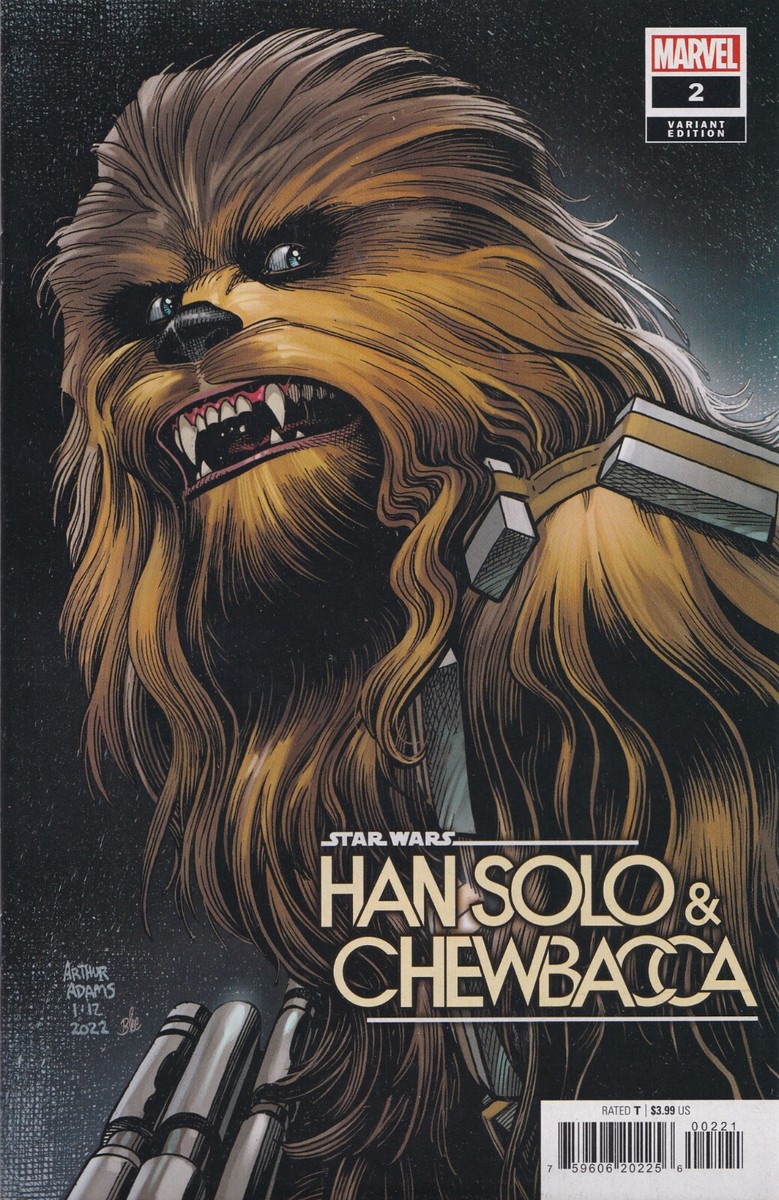 STAR WARS: HAN SOLO & CHEWBACCA #2 (ARTHUR ADAMS VARIANT) COMIC