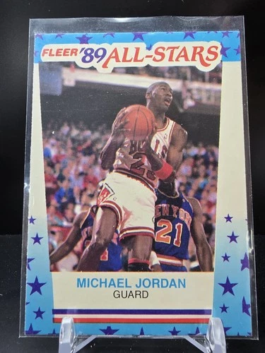 CZA736 - 1989-90 Fleer - All-Stars Stickers Michael Jordan #3