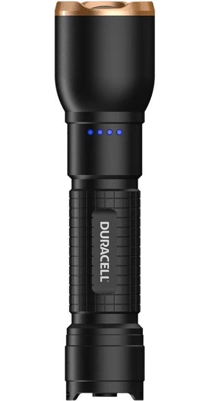 4262481289312 Duracell DF1500R Taschenlampe schwarz Duracell