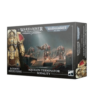 Adeptus Custodes: Aquilon Terminator Sodality Warhammer 40K/H.H PRESALE 10/17