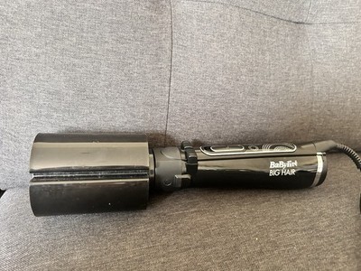 BaByliss Big Hair Rotierende Heißluftstylerbürste 2885U Schwarz Haartrockner (c1)