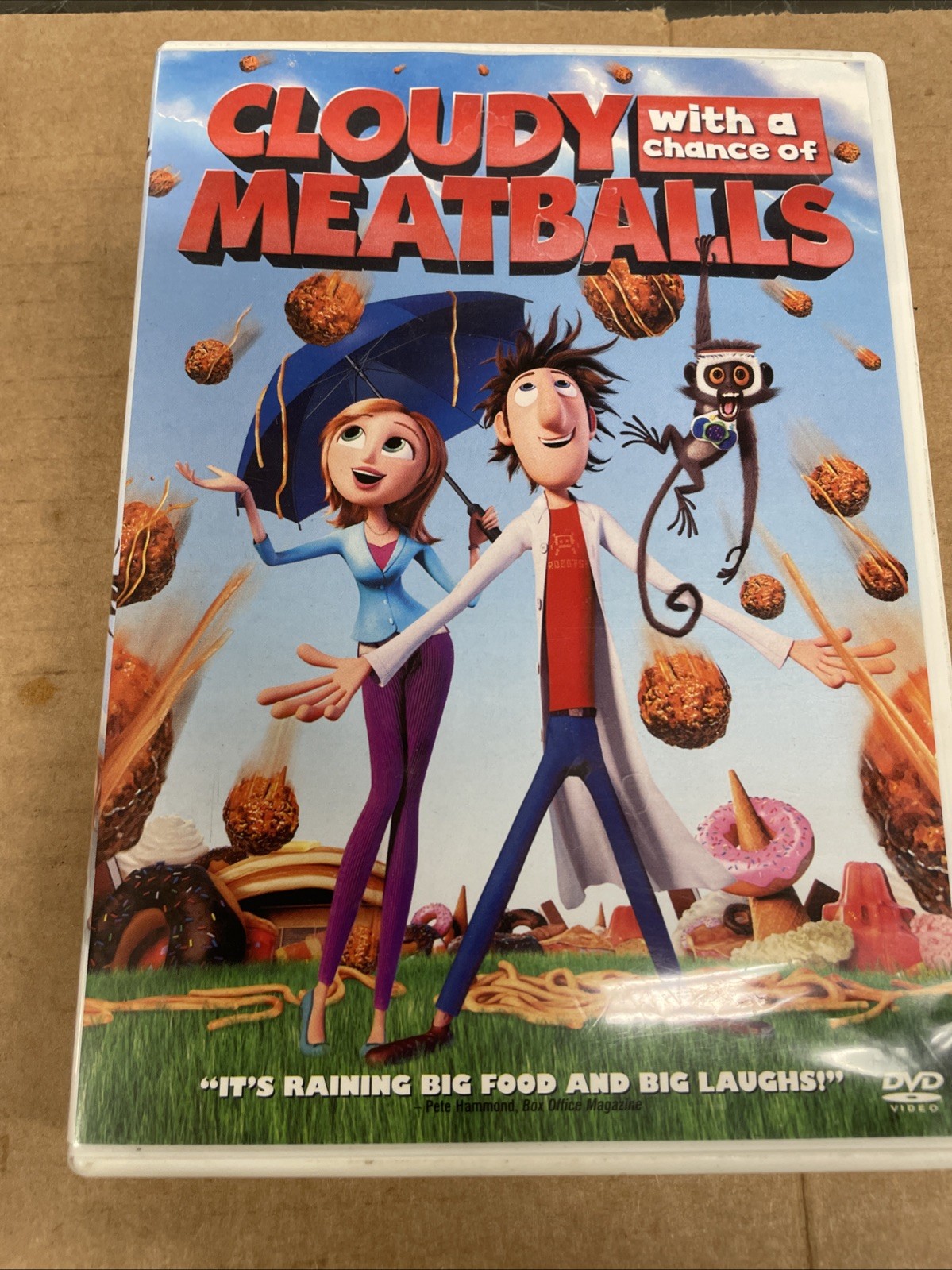 Cloudy with a Chance of Meatballs (DVD) -(f218)