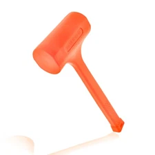 ABN Dead Blow Hammer 4 lb Pound Mallet with Non-Marring Rubber Coating