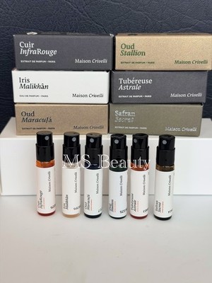 Maison Crivelli Perfume Collection Sample Spray 1.5ml (6pcs)