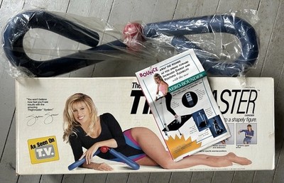 Vintage 1991 Thigh Master Original Suzanne Somers w/Original Box & Guide