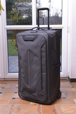   Samsonite Ecodiver Koffer Trolley Reisetasche 2 Rollen schwarz leicht SELTEN