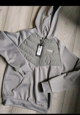 McKenzie Boys Grey Hoodie Hooded Half Zip With Tags 12-13 Yrs