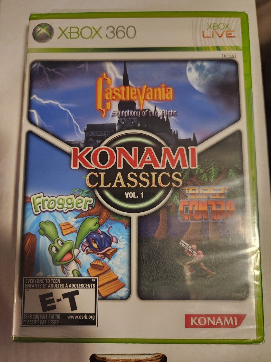 Konami Classics: Vol. 1 (Microsoft Xbox 360, 2009) for sale online