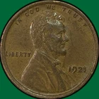 1921 Lincoln Wheat Cent Extremely Fine XF Coin #40965
