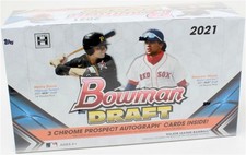 2021 BOWMAN DRAFT BASEBALL JUMBO 8 BOX CASE BLOWOUT CARDS