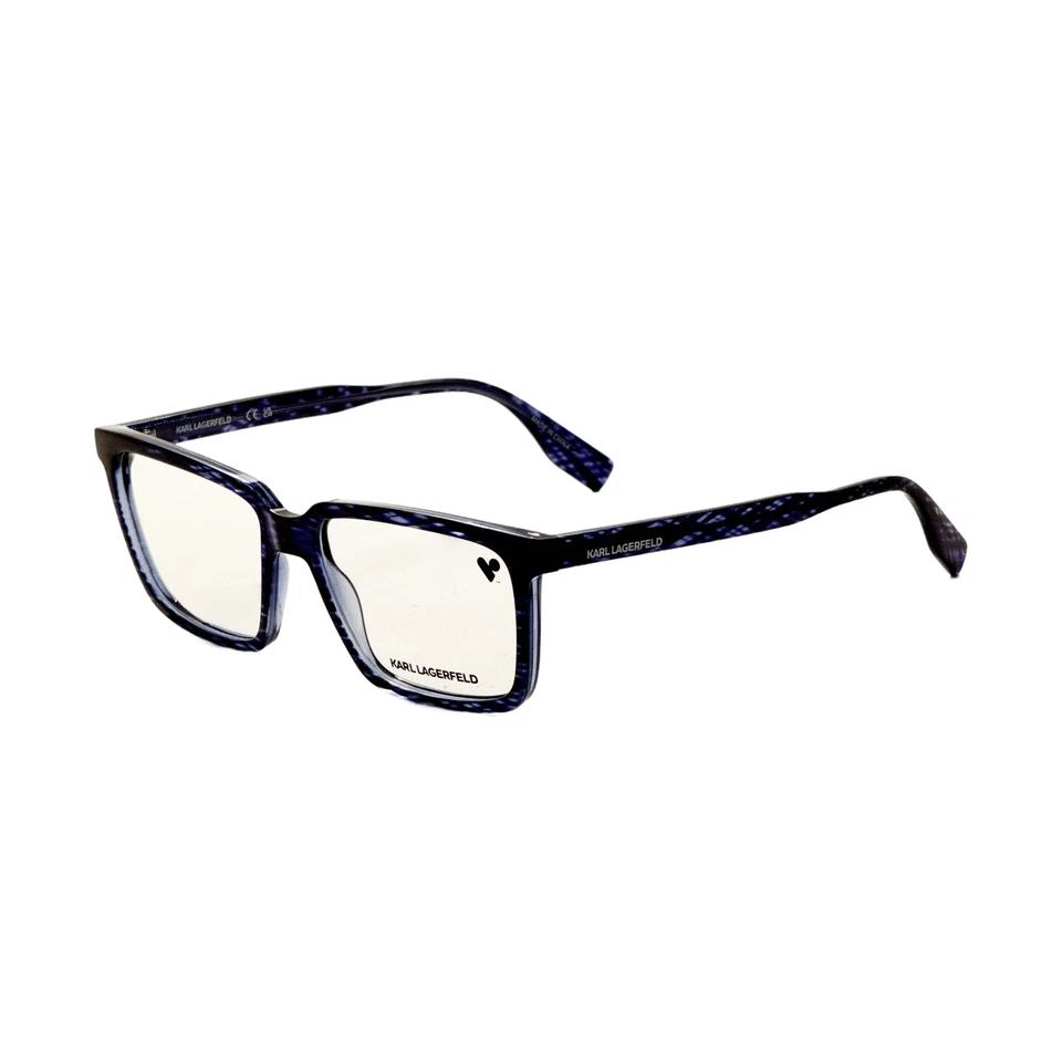 Ópticas Karl Lagerfeld para mujer 55 mm azul a rayas KL6113-422