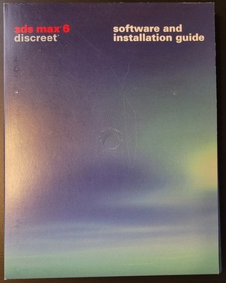 Discreet 3DS Max 6 With Serial Number