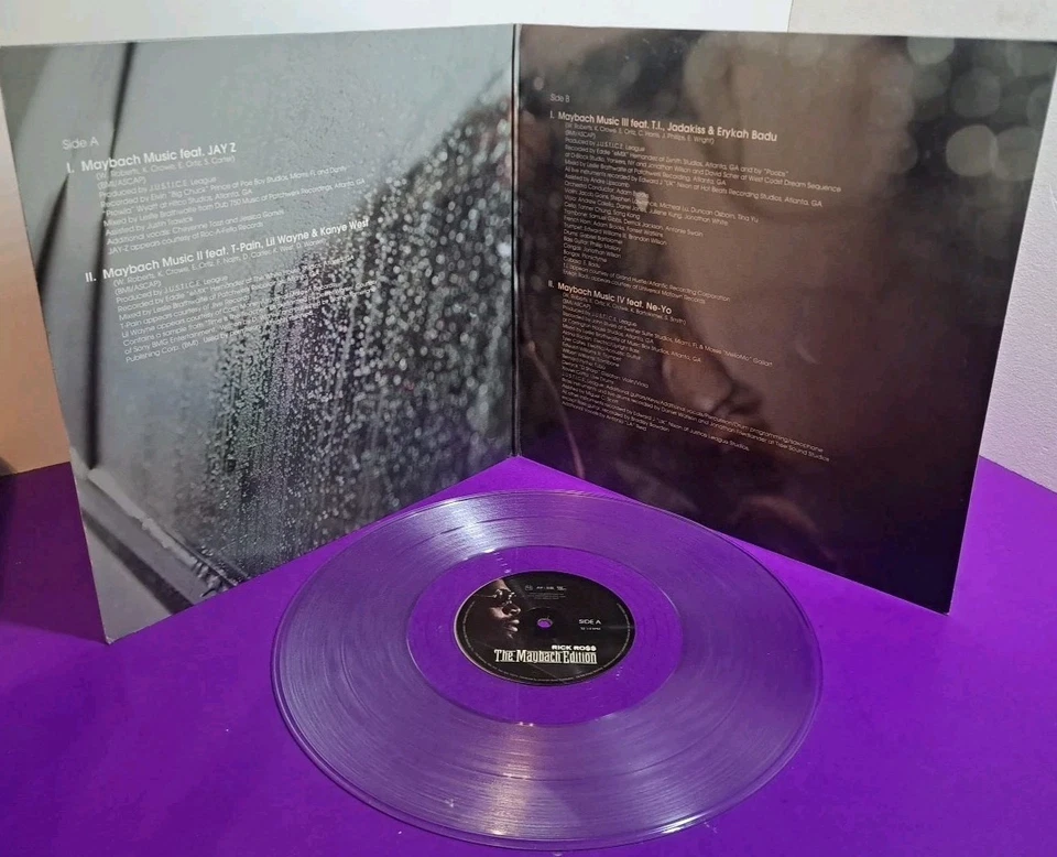 Rick Ross The Maybach Edition 12" Single Vinyl 2015 Def Jam Foto 3 de 4