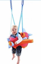 HABA Kids Airplane Swing Plush Ages 4 Months - 4t Baby Swing Indoor Outdoor