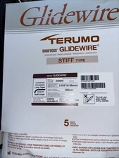 Box of 5 OLYMPUS Glidewire Terumo Angled Long Taper STIFF Shaft GS3510 2025-8-31