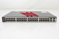 Cisco WS-C3750V2-48PS-S Catalyst 3750V2 10/100 PoE 48 Port Managed Switch