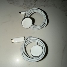Apple Watch Magnetic Fast Charger to USB-C Cable 1m 3ft Bundle Of 2