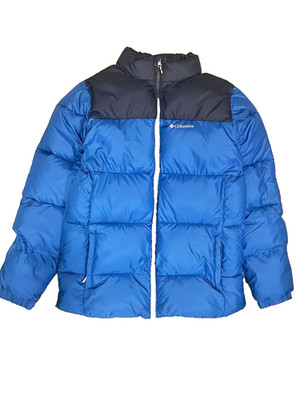 Columbia Kids' Puffect II Puffer Coat Jacket Collegite Navy Boy Sz XL- Handpick!