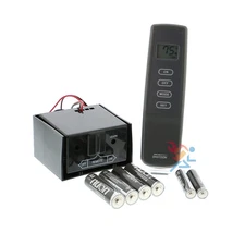 CON-TH Fireplace Remote Control System with Thermostat for Latching Solenoid Gas