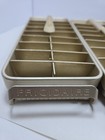 (3) VTG Frigidaire Quickube Ice Cube Tray 18 Cube Aluminum Hinged Handle Gold — photo 4