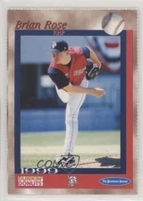 1999 Dunkin' Donuts Pawtucket Red Sox Brian Rose