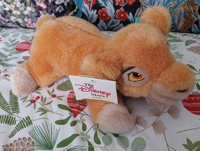 Vintage Disney Store DER KÖNIG DER LÖWEN Simbas Stolz KIARA 12 Zoll liegender Plüschteddy 