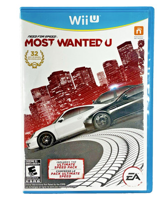 Need for Speed Most Wanted Nintendo Wii U EA 2013 Complete with Manual Tested